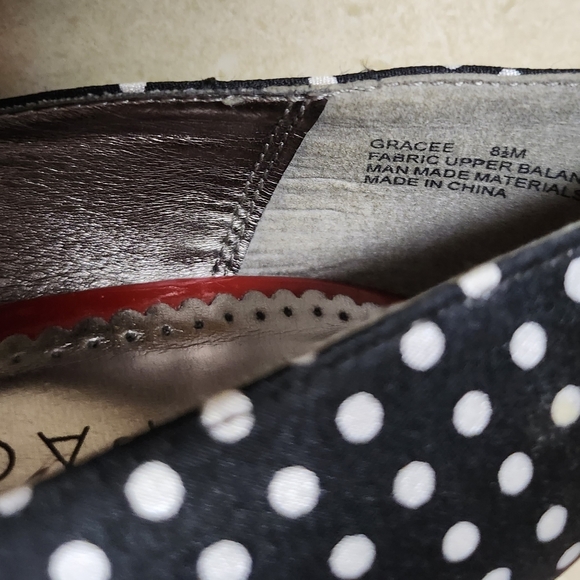 505. Rampage Gracee platform polka dot heels - Picture 11 of 11